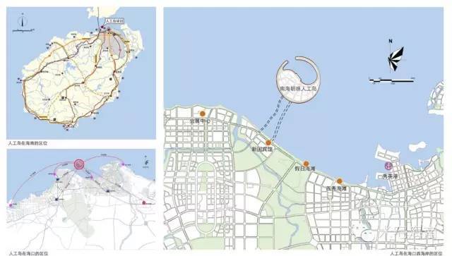 西海岸新国宾馆北侧约2公里海域4,海口,西海岸南海明珠人工岛千禧酒店