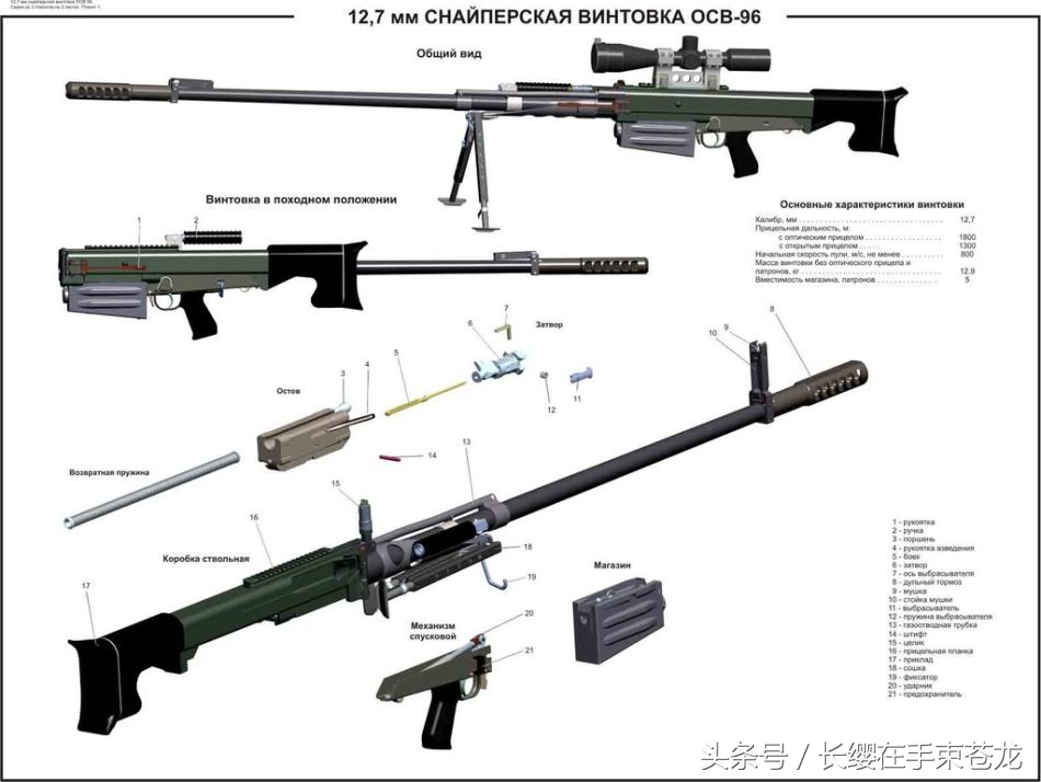 vm-2000大口径狙击步枪