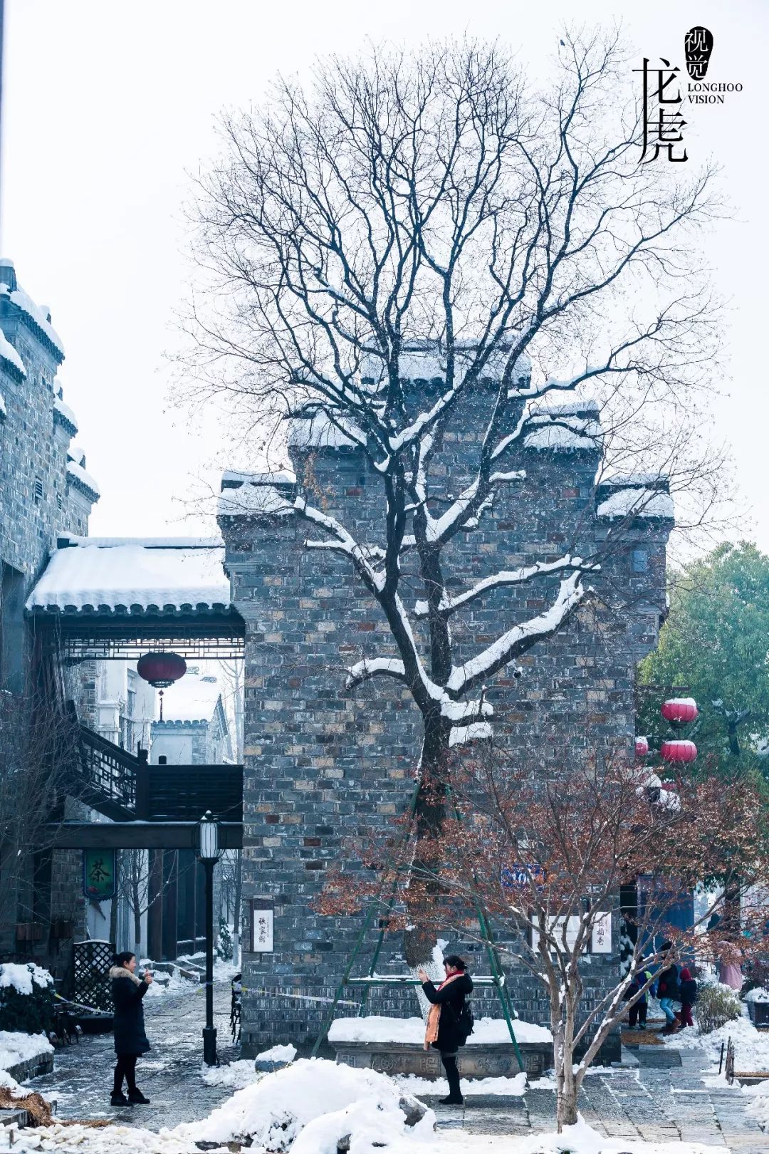 「龙虎视觉」雪韵·秦淮 再现《琅琊榜》般金陵雪景