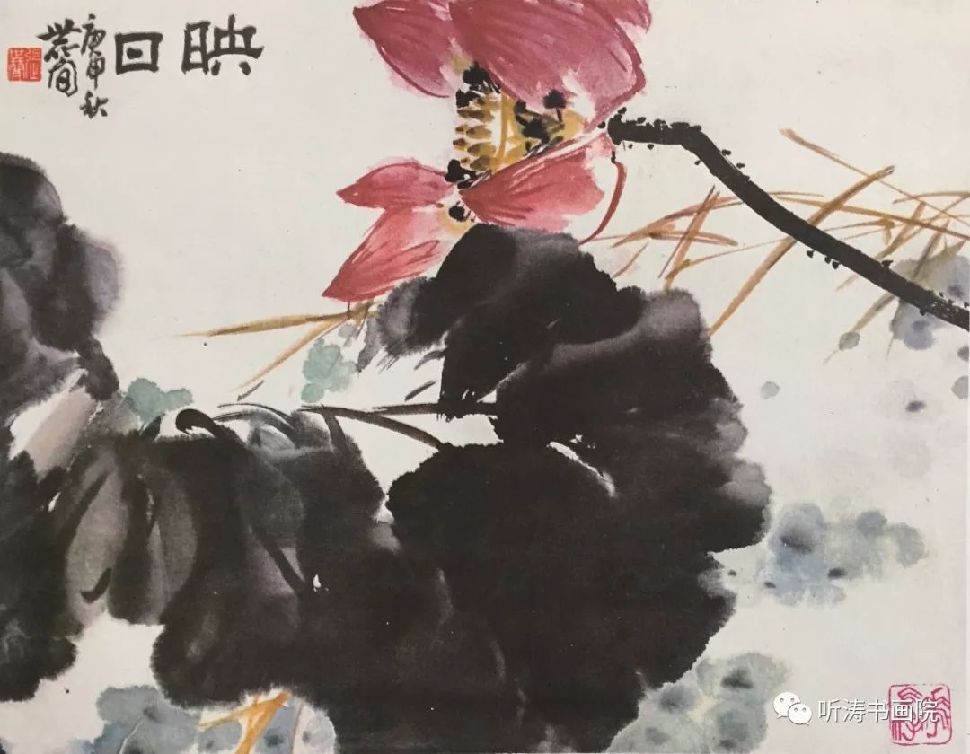 1981年珍藏版 | 张世简论述写意花鸟画技法(用笔,用墨,用色等各种技法