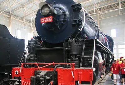 "号006型kf1"中国人参与设计的第一台蒸汽机车这条铁路有利于当时开平