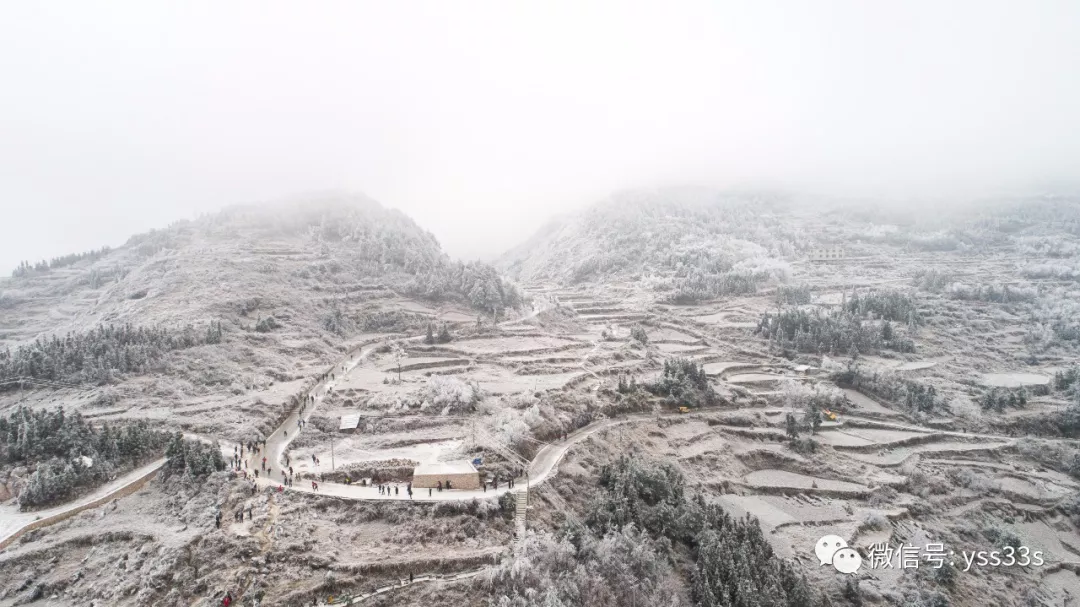 天然的溜冰场别样凯里小高山冰雪美照