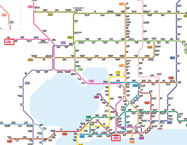 地铁8号线跨过山和大海 50分钟从胶州到五四广场