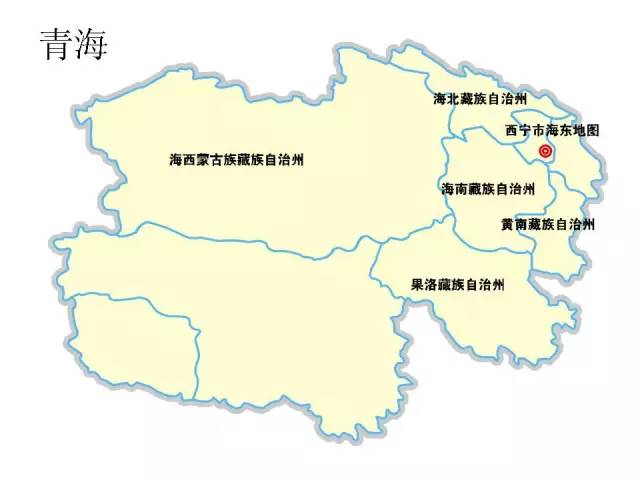 中国地图轮廓