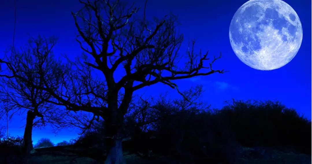 "蓝月"是每 32个月才会出现一次的奇景.