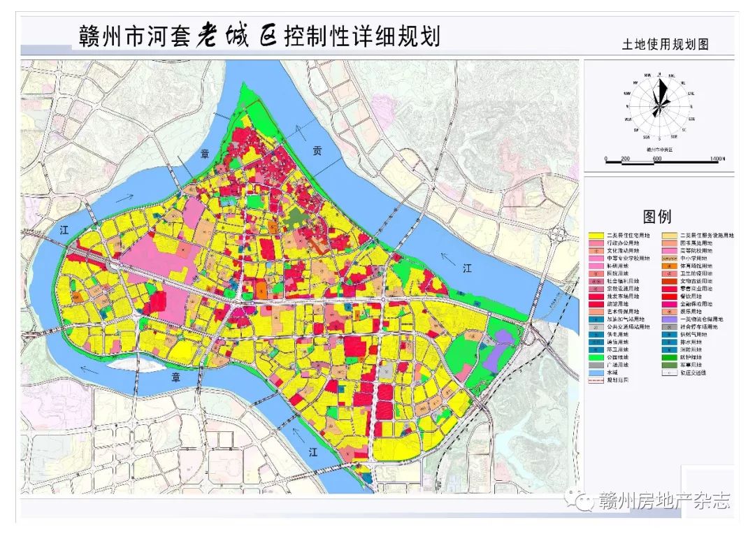 赣州市河套老城区控制性详细规划公布