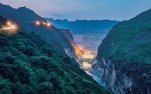 平寨水库夜景