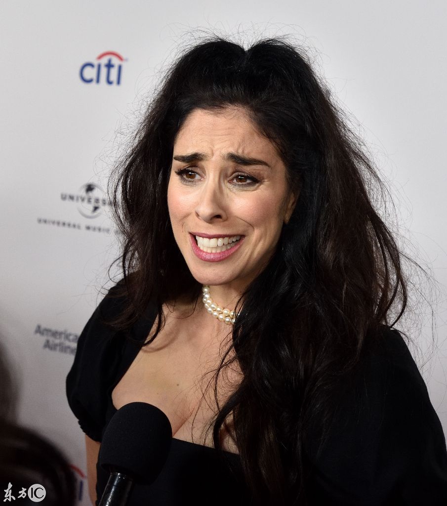 喜剧演员sarah silverman的喜剧表情脸谱.