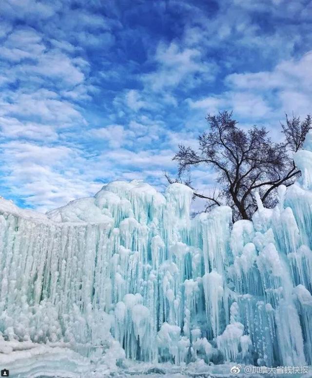 加拿大最大的冰城堡邂逅"冰雪奇缘"冰雪之城你去过么?