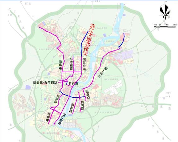 滨江路新建互通立交,四海街隧道,陈寿路改造…南充定