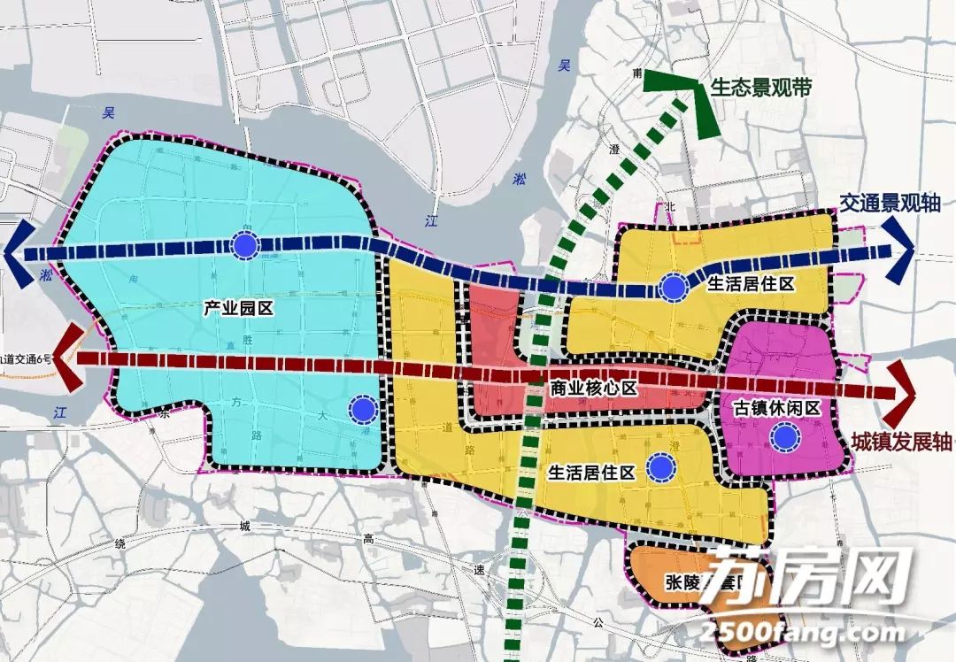 约121 k㎡甪直镇最新规划!预建29所学校1处体育馆n处