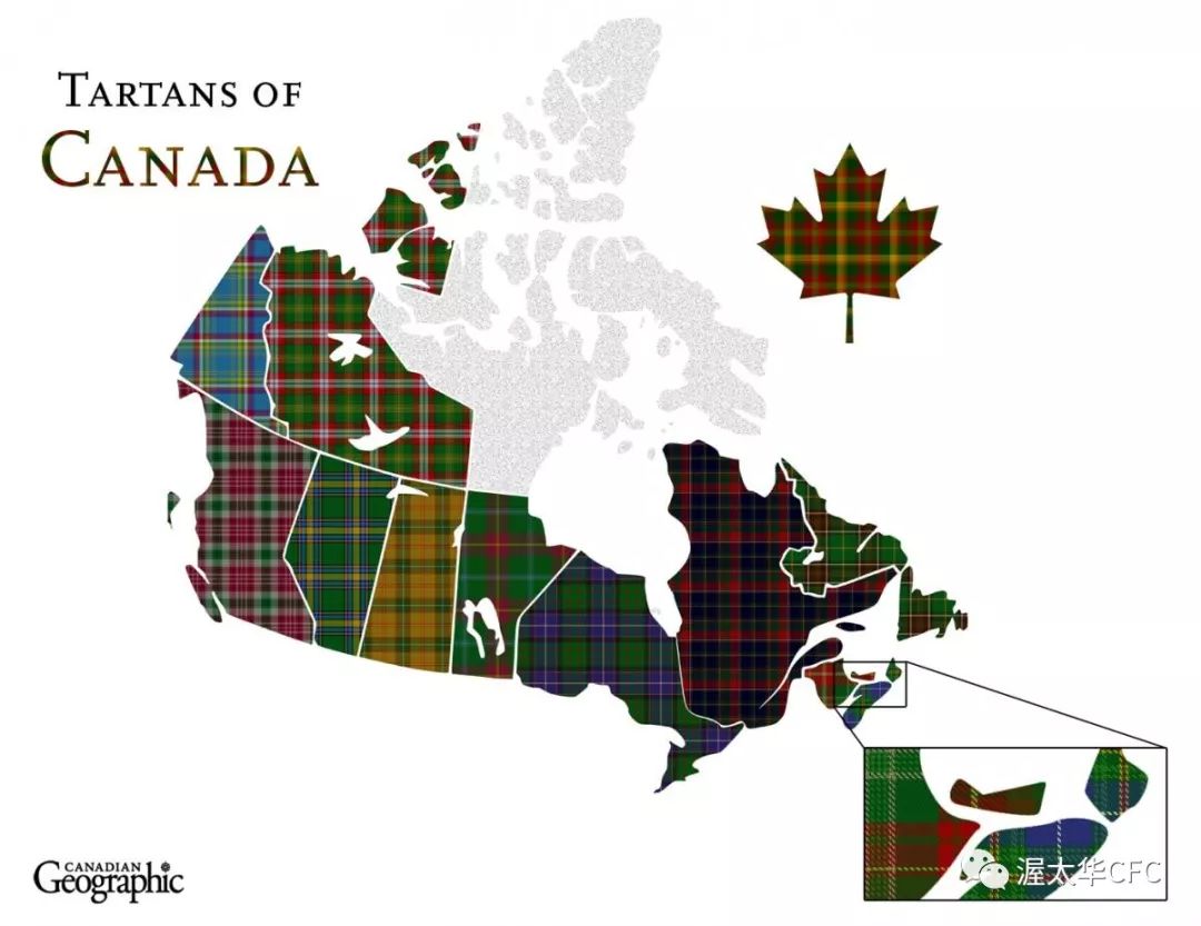 加拿大各省格子图案样式大揭秘,快来看看哪个省份更加