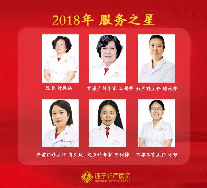 钟凤仙,首席产科专家 王锡香,妇产科主任 陈永芳,产前门诊主任肖引凤