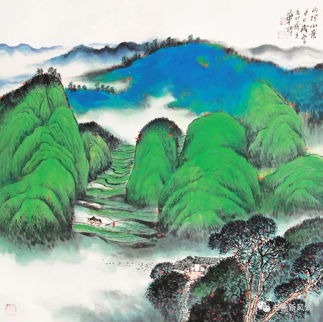 山村小景简谱_二胡山村小景简谱(2)