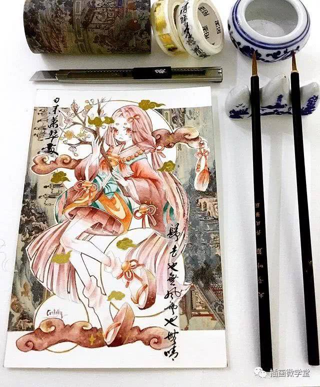 她用一卷纸胶带作画,却俘获万千少女心,美爆整个ins