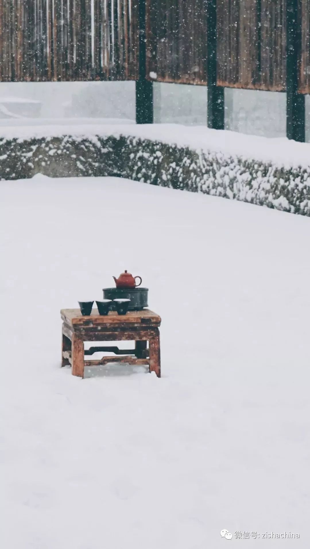 静坐观雪本色如画