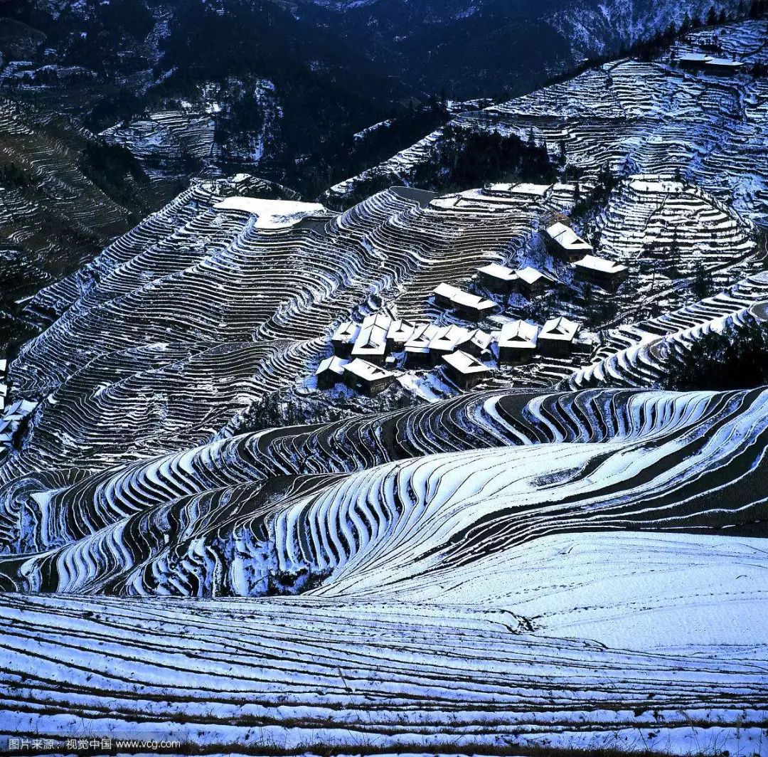 这个冬天,我想和你一起去龙脊梯田看雪!