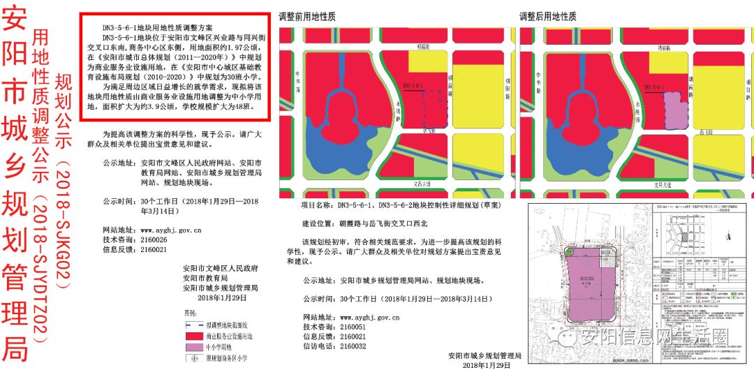 安阳这个地方要规划建小学,快看在你家门口吗?