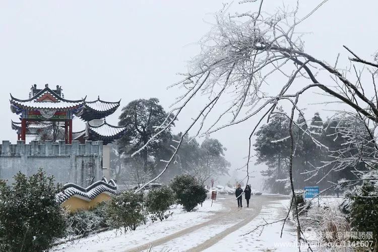 吉水大东山雪景美图