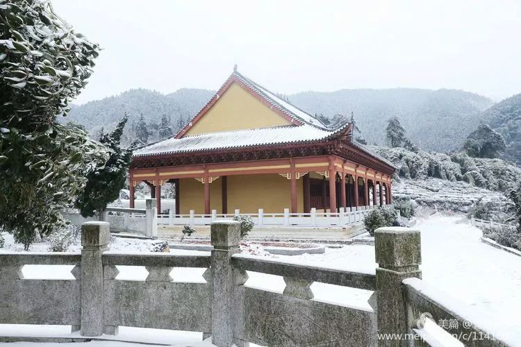 吉水大东山雪景美图