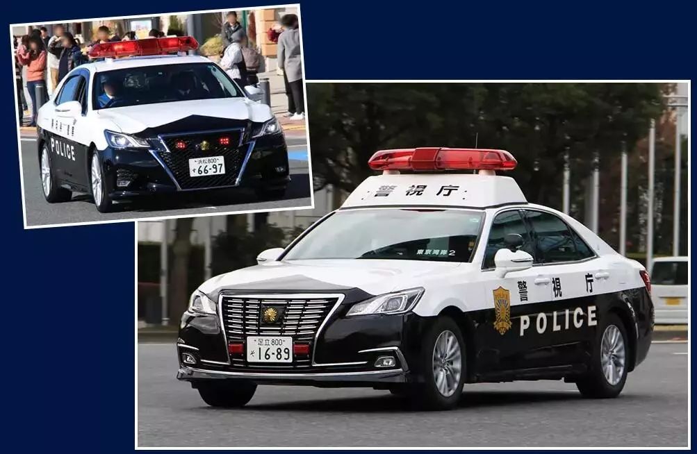 探秘日本警车关键词便衣警察gtr和高达