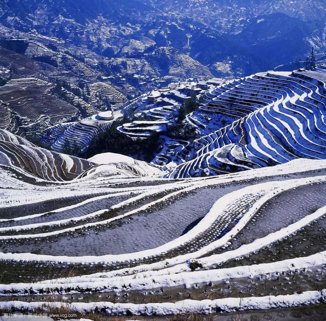 这个冬天,我想和你一起去龙脊梯田看雪!