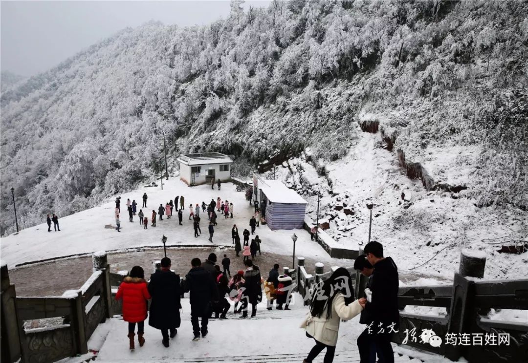 筠连大雪山的雪如此"勾魂摄魄",难怪那么多人跑去观赏!