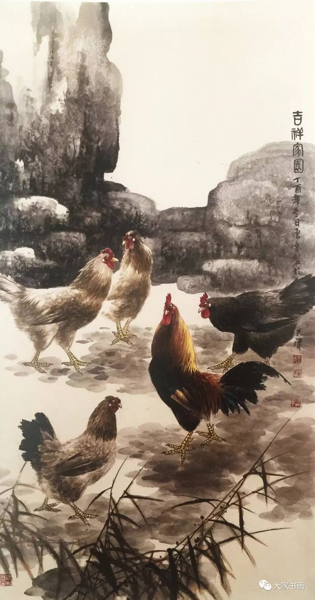 第十届全国当代花鸟画家优秀作品展天津画家作品获得一致好评