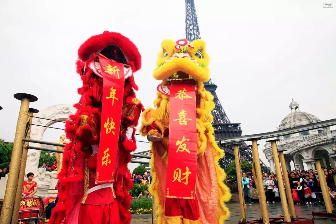 舞龙舞狮迎新年,民俗文化在身边!