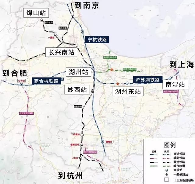 广西南宁高铁至浙江湖州途多少个省市