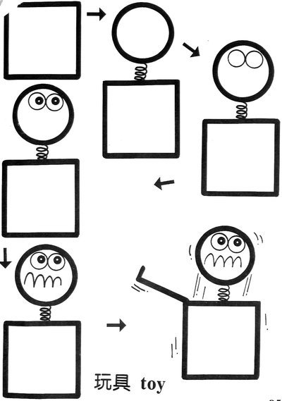 【简笔画】100个创意正方简笔画,给孩子全新的图形认知概念!