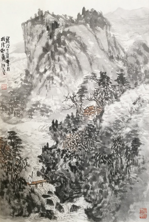 文化 正文 在与山水画家陈前喜的交往中,明显的感受