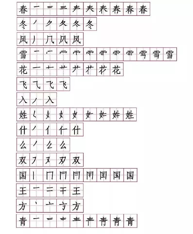 语文老师怒了:这些汉字笔顺,家长别瞎