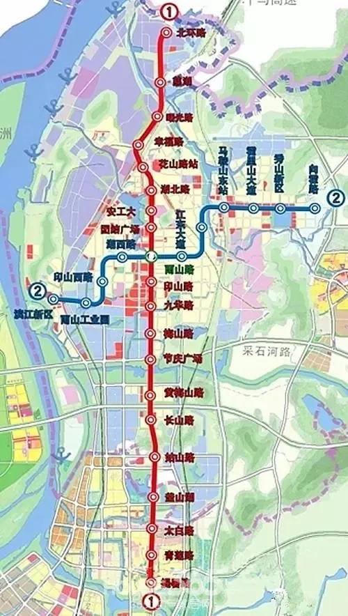 官方发话!马鞍山地铁1号线没有"黄",加快与南京8号线对接!