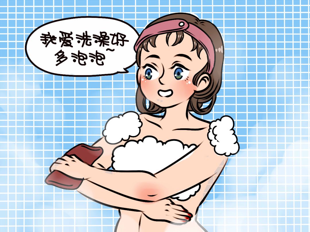 男生洗澡vs女生洗澡!原来女生都是这样洗澡的?