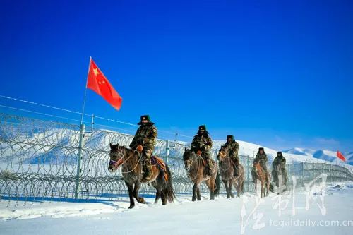 镜像 踏雪巡边,戍守边疆的军人们