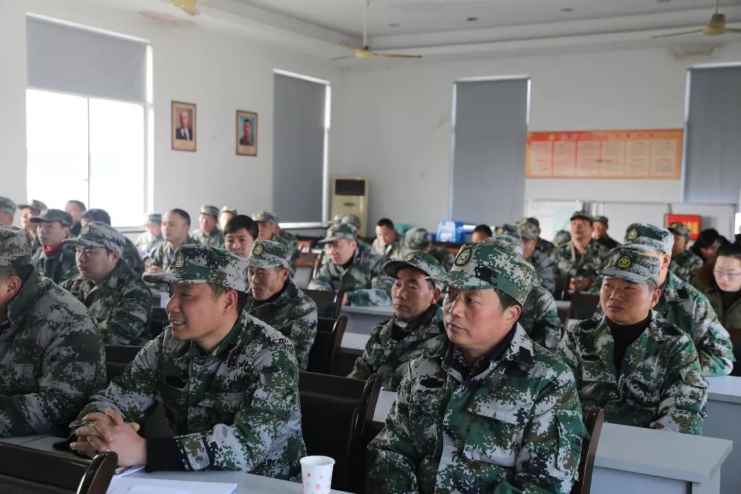 院桥镇召开民兵组织调整改革部署会