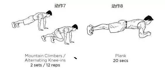 平板支撑简谱_平板支撑图片(2)