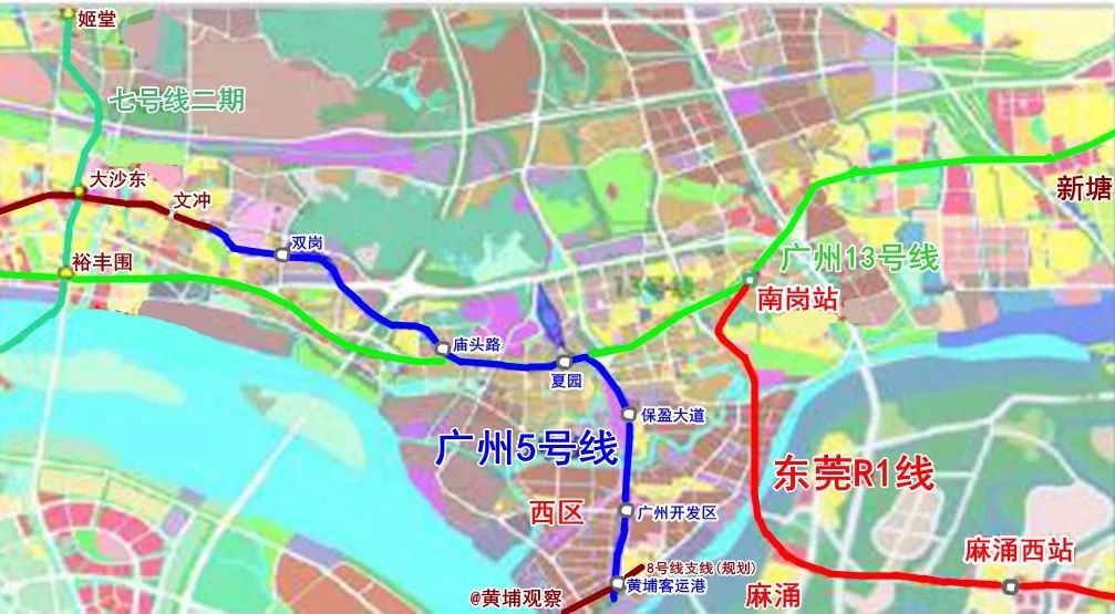 东莞1号线接驳广州5号线或换成13号线?emm.这个地方