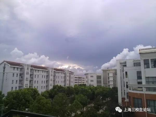 校园风景上海商学院