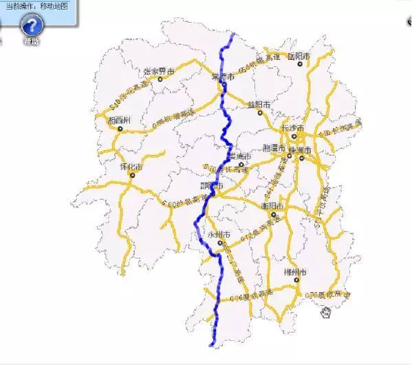 公路 - 207国道江华段 ▲时长:00:45 s231省道  s231(原s282,规划)