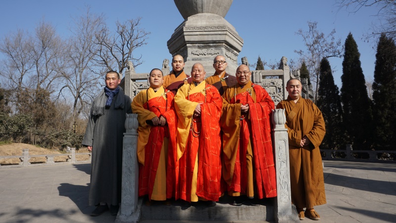 开封大相国寺:纪念净严老法师圆寂27周年法会