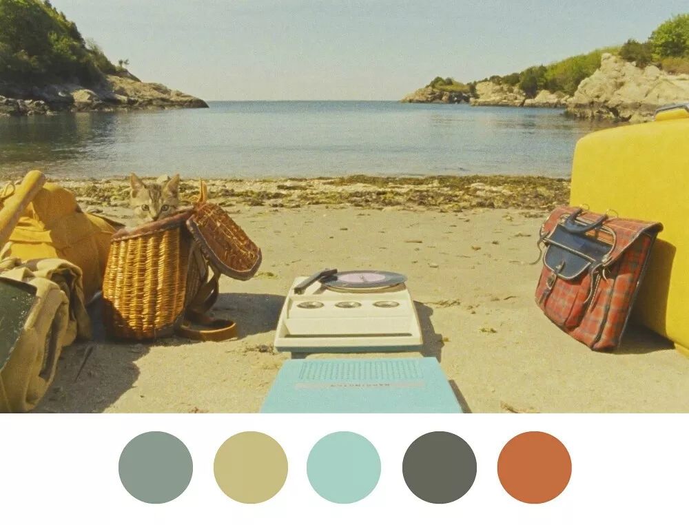 韦斯·安德森的色彩美学,每一部电影都美到极致