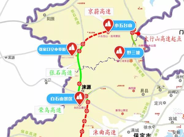 北京大七环今年通车太行山高速助门头沟向西一路畅通