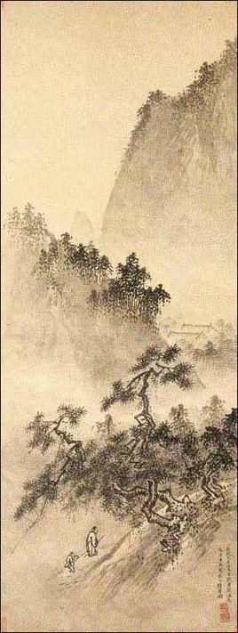 浙派山水首席画师,明,戴进山水画欣赏