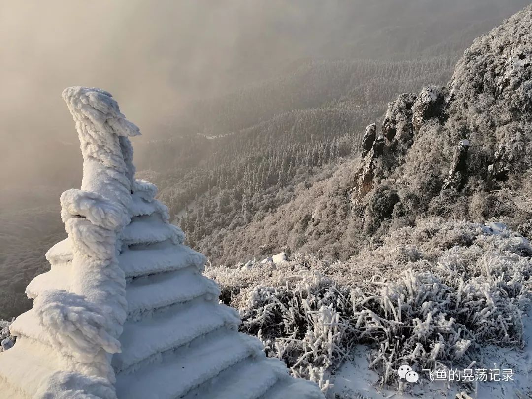 云阳山雪景甲天下媲美世界最美的风景