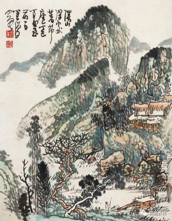 黄秋园身前寂寞身后荣耀的画家精品山水