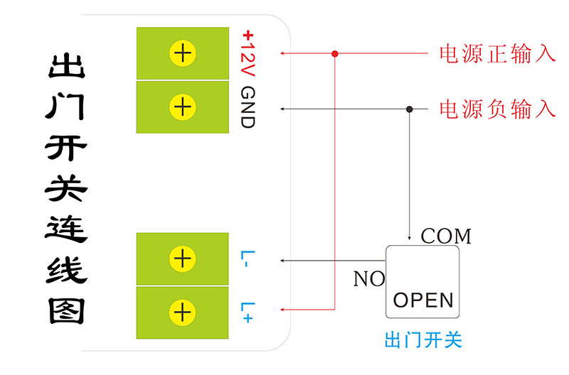 全方位解读"出租屋智能刷卡锁"的接线图