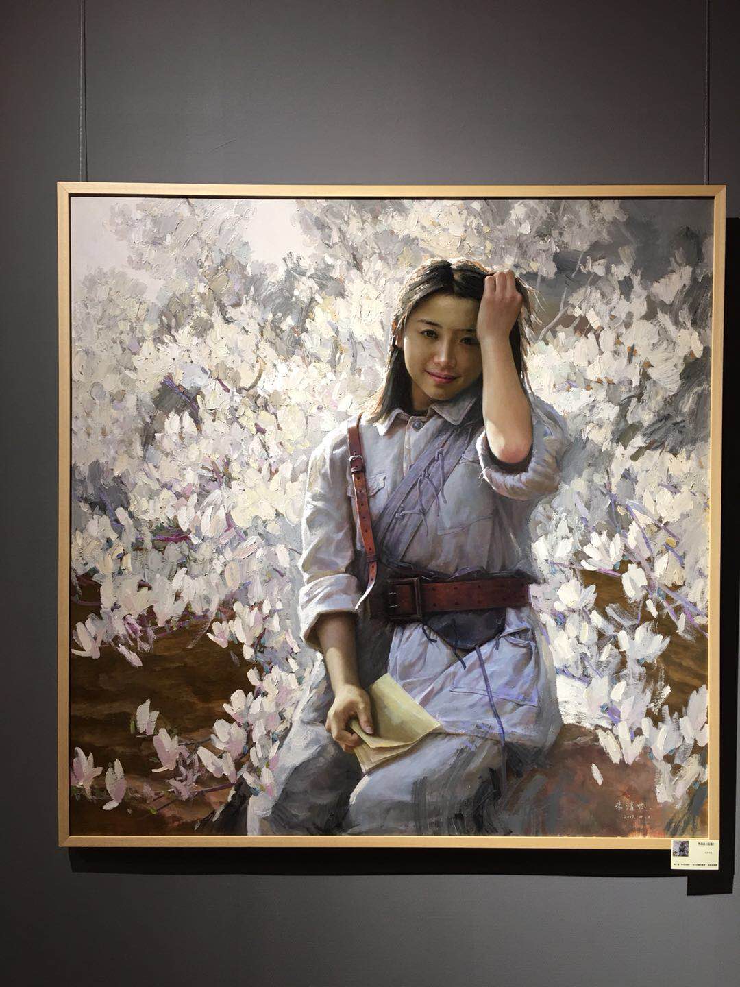 莆田籍画家历经商海沉浮,重拾画笔再现八路军《芳华》系列油画