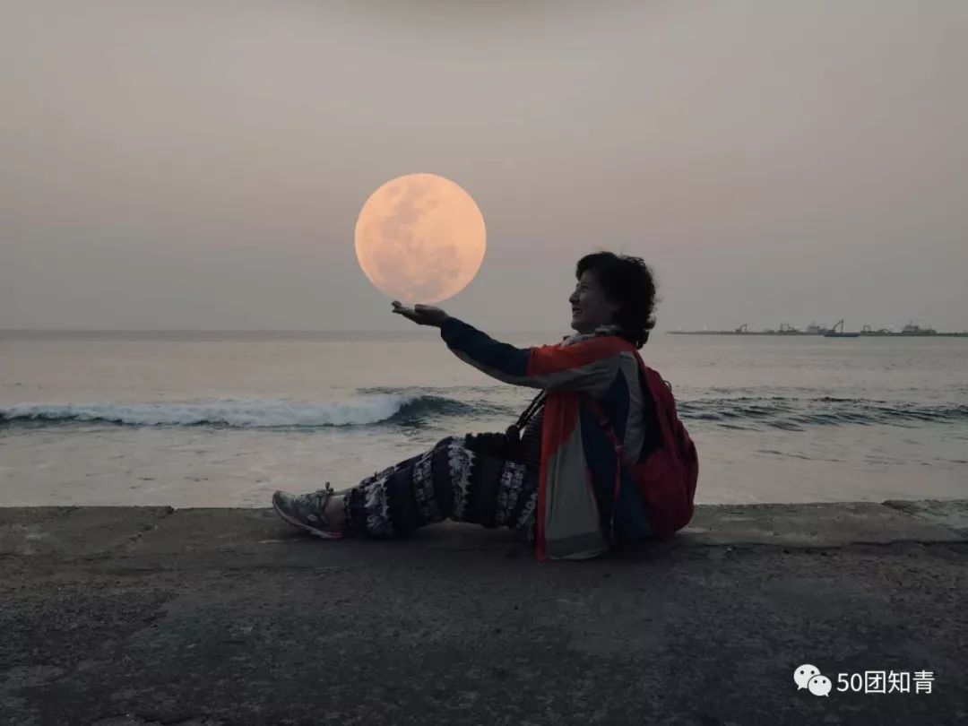 摄影沙龙:海上生明月